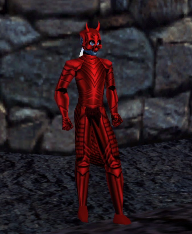 EverQuest dark elf character model