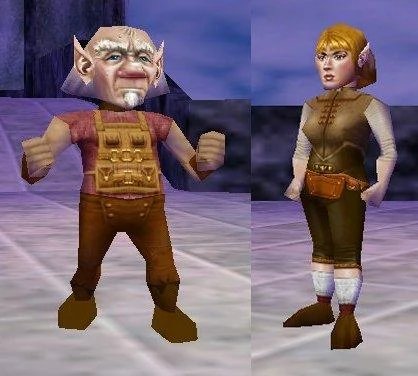 EverQuest gnome character model