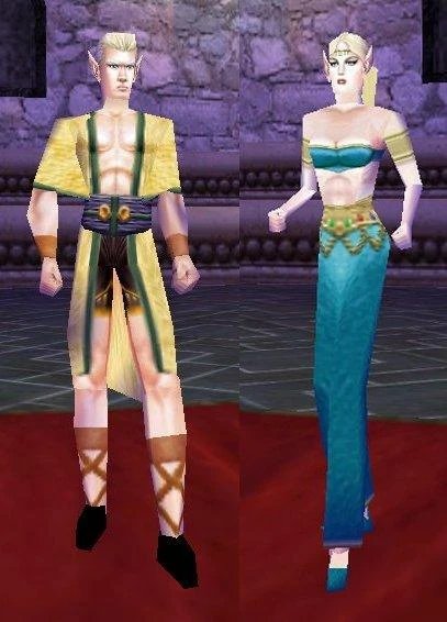 EverQuest high elf character model