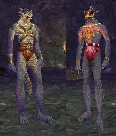 EverQuest iksar character model